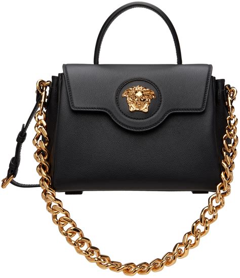 versace black nylon medusa pouch|Versace Medusa bag sale.